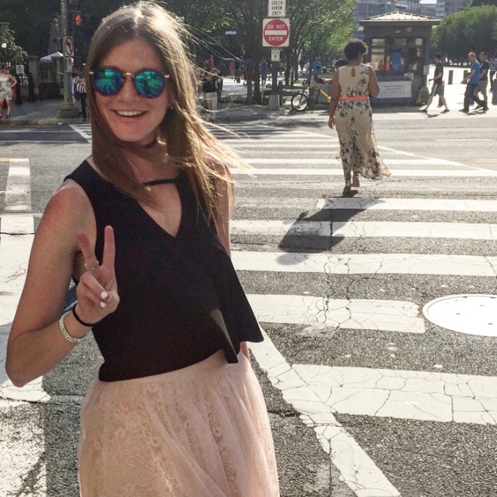 Forever 21 Black Crop